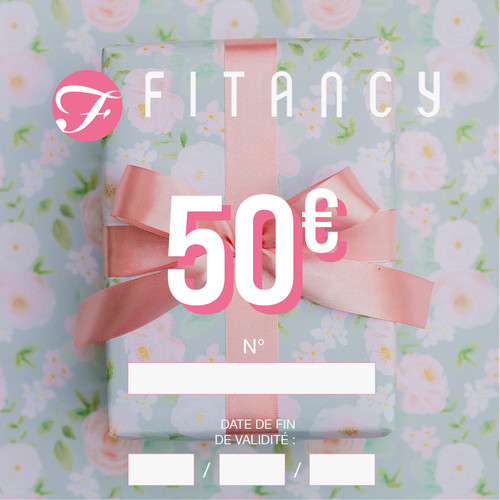 Chèque cadeau FITANCY.FR - Valeur 50 euros Fitancy  - Fitancy lingerie