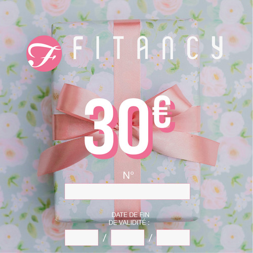 Chèque cadeau FITANCY.FR - Valeur 30 euros Fitancy  - Fitancy lingerie