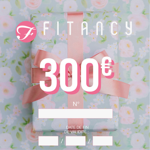 Chèque cadeau FITANCY.FR - Valeur 300 euros Fitancy  - Fitancy lingerie