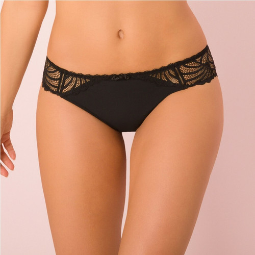 Culotte noire-Pampelune - Bestform - Bestform lingerie grande taille culotte slip