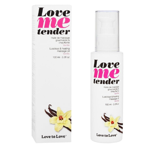 Love Me Tender - Vanille - Love to Love - Sexualite huile creme sensuelles