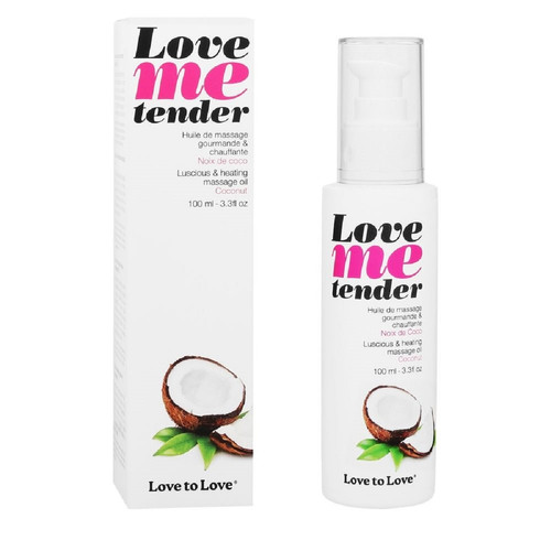 Love Me Tender - Noix De Coco - Love to Love - Sexualite huile creme sensuelles