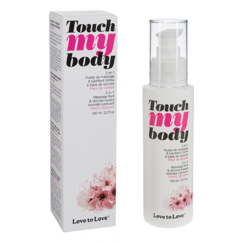 Touch My Body - Fleur De Cerisier - Love to Love - Sexualite huile creme sensuelles