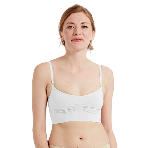 Brassière sans armatures Pretty Polly ECOWEAR blanche - Pretty Polly - Mix and match lingerie nuit