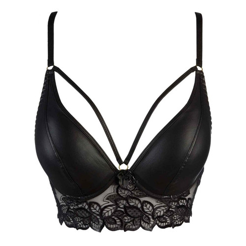 Semi-corset  - Noir  Axami lingerie  - Lingerie sexy axami