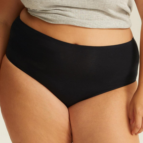 Culotte Noire-JUST ONE COTON - Bestform - Bestform lingerie grande taille culotte slip