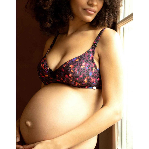 Soutien-gorge de grossesse et d'allaitement sans armatures - Cache Cœur Lingerie Multicolore Cache Coeur  - Lingerie et maillot de bain maternite