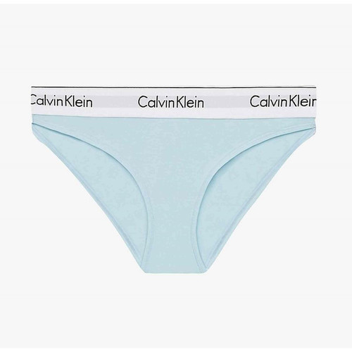 Culotte classique - Bleue ciel en coton  Calvin Klein Underwear  - Calvin klein underwear femme