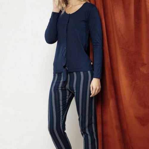 Pyjama Bleu Marine en coton - Daniel Hechter homewear - Daniel hechter homewear