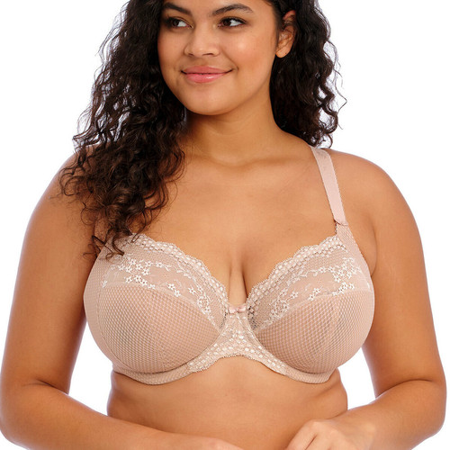 Soutien-gorge emboitant armatures nude CHARLEY - Elomi - Lingerie elomi grande taille emboitants