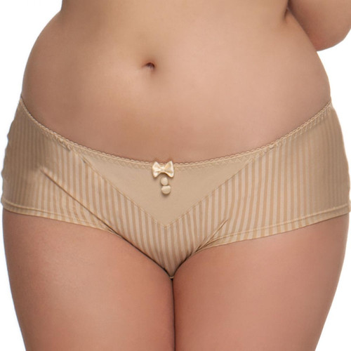 Shorty - Nude en nylon - Curvy Kate - Promo lingerie curvy kate grande taille