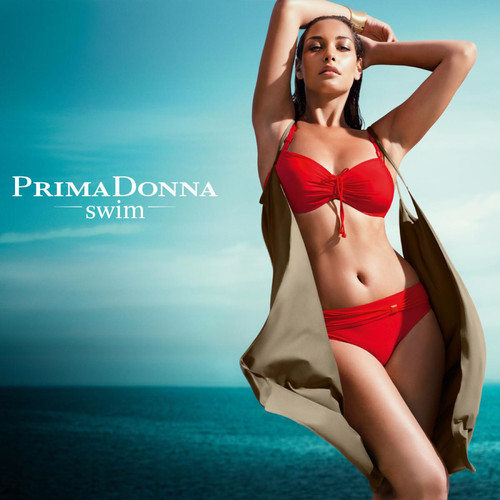 Haut de maillot de Bain multi-coupes - Rouge Prima Donna COCKTAIL Prima Donna Maillot  - Promo maillot de bain prima donna