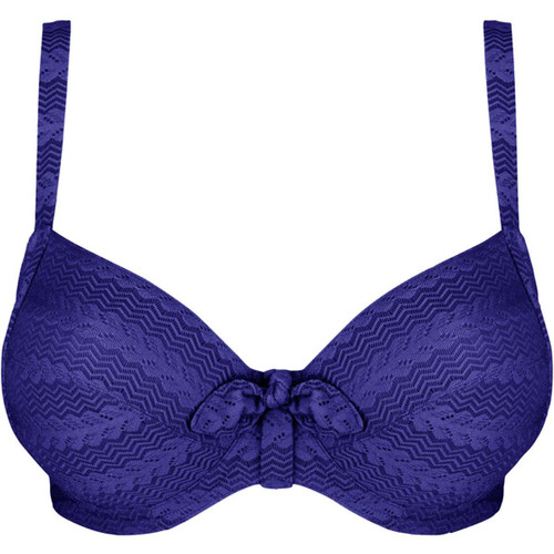 Haut de maillot de bain Semi-emboîtant - Bleu - Pina Colada violet Prima Donna Maillot  - Maillot de bain prima donna grande taille