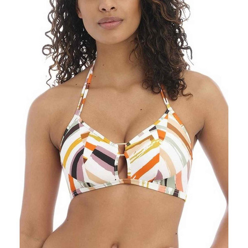 Haut de maillot de bain Triangle Sans Armatures - Multicolore SHELL ISLAND en nylon