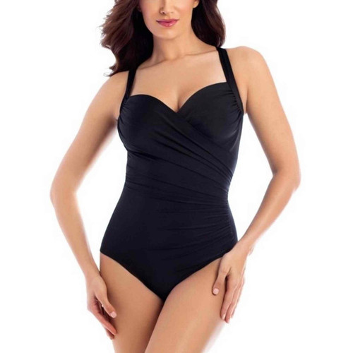 Miraclesuit Maillot 1 pièce gainant DD CUP SOLIDS